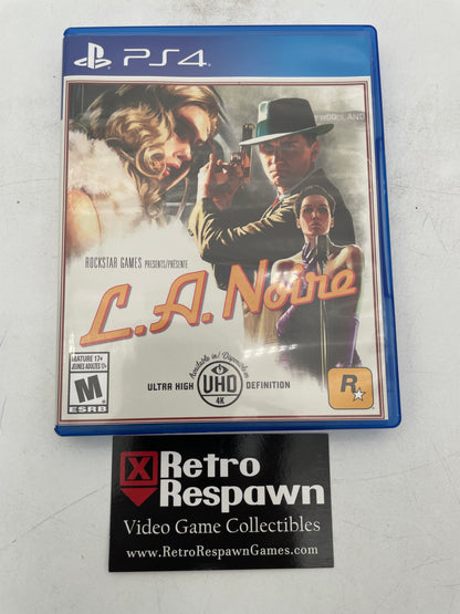 L.A. Noire - Playstation 4 (Complete)