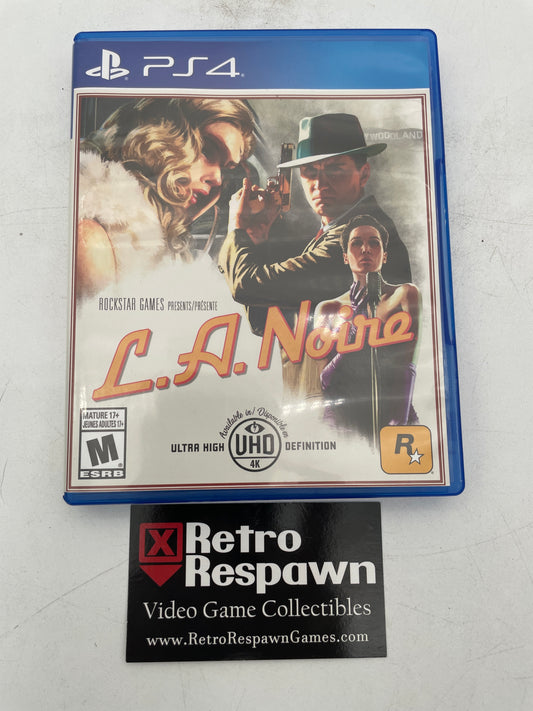 L.A. Noire - Playstation 4 (Complete)