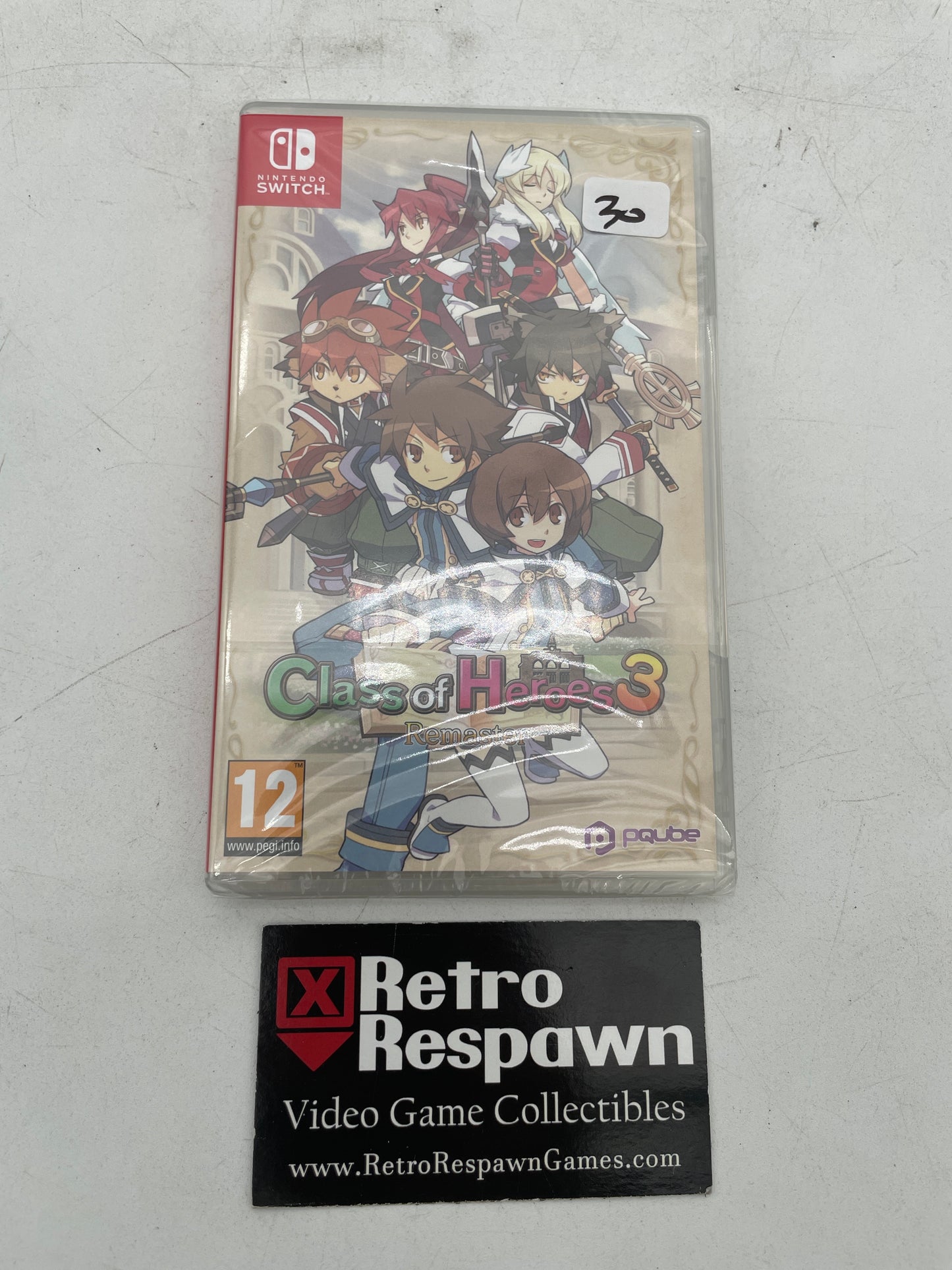 Class of Heroes 3 - PAL Nintendo Switch (Complete)