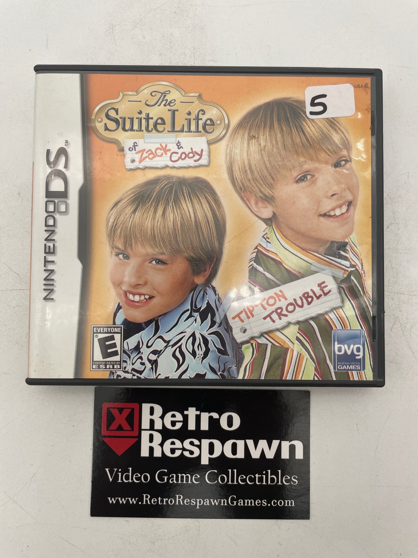 Suite Life of Zack and Cody - Nintendo DS (Complete)
