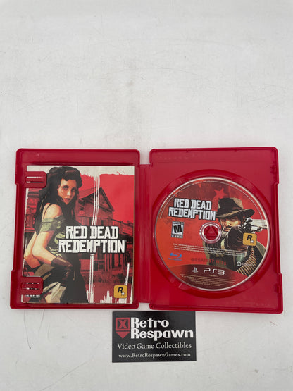 Red Dead Redemption [Greatest Hits] - Playstation 3 (Complete W/Map)