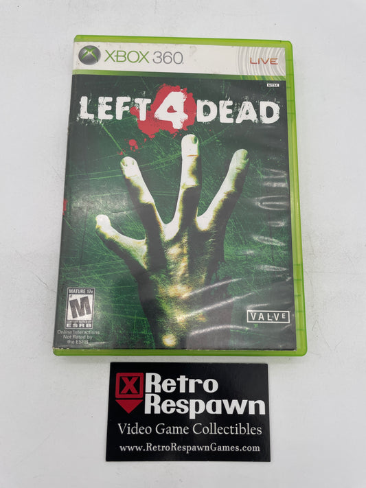 Left 4 Dead - Xbox 360 (Missing Manual)