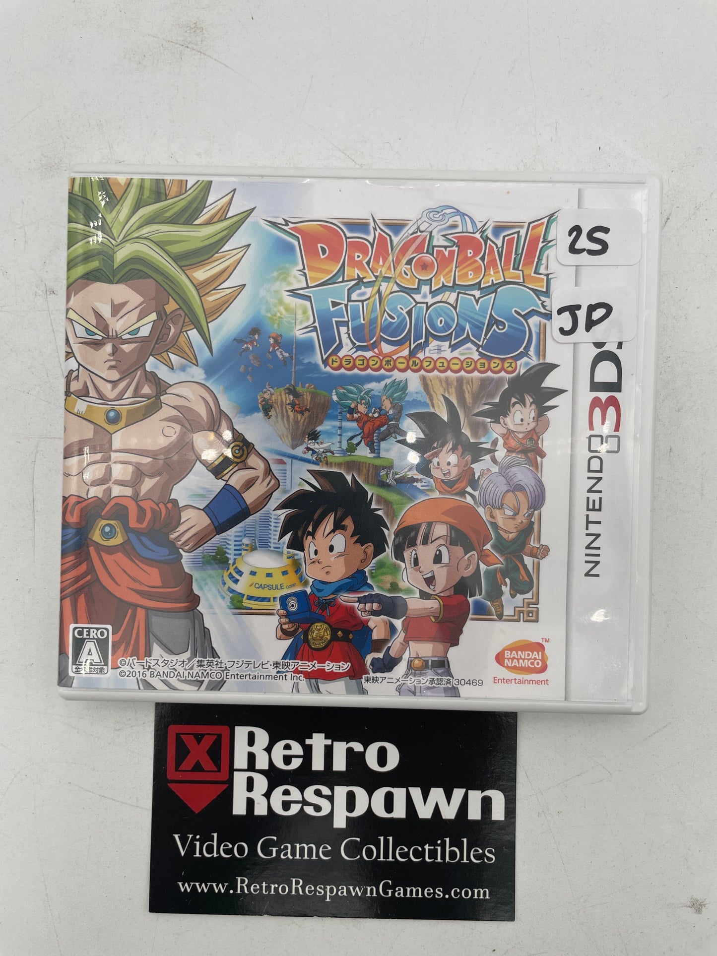 Dragon Ball Fusions - JP Nintendo 3DS (Complete)
