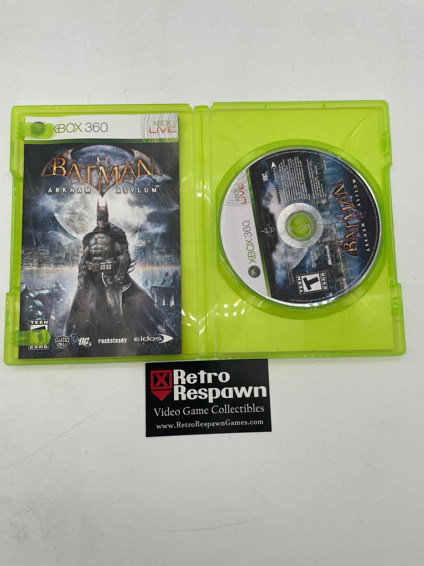 Batman: Arkham Asylum - Xbox 360 (Complete)