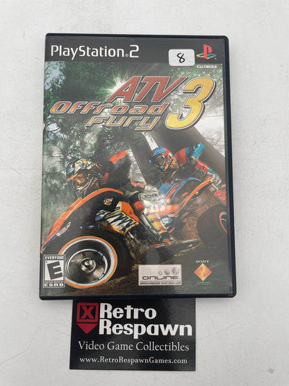 ATV Offroad Fury 3 - Playstation 2 (Complete)