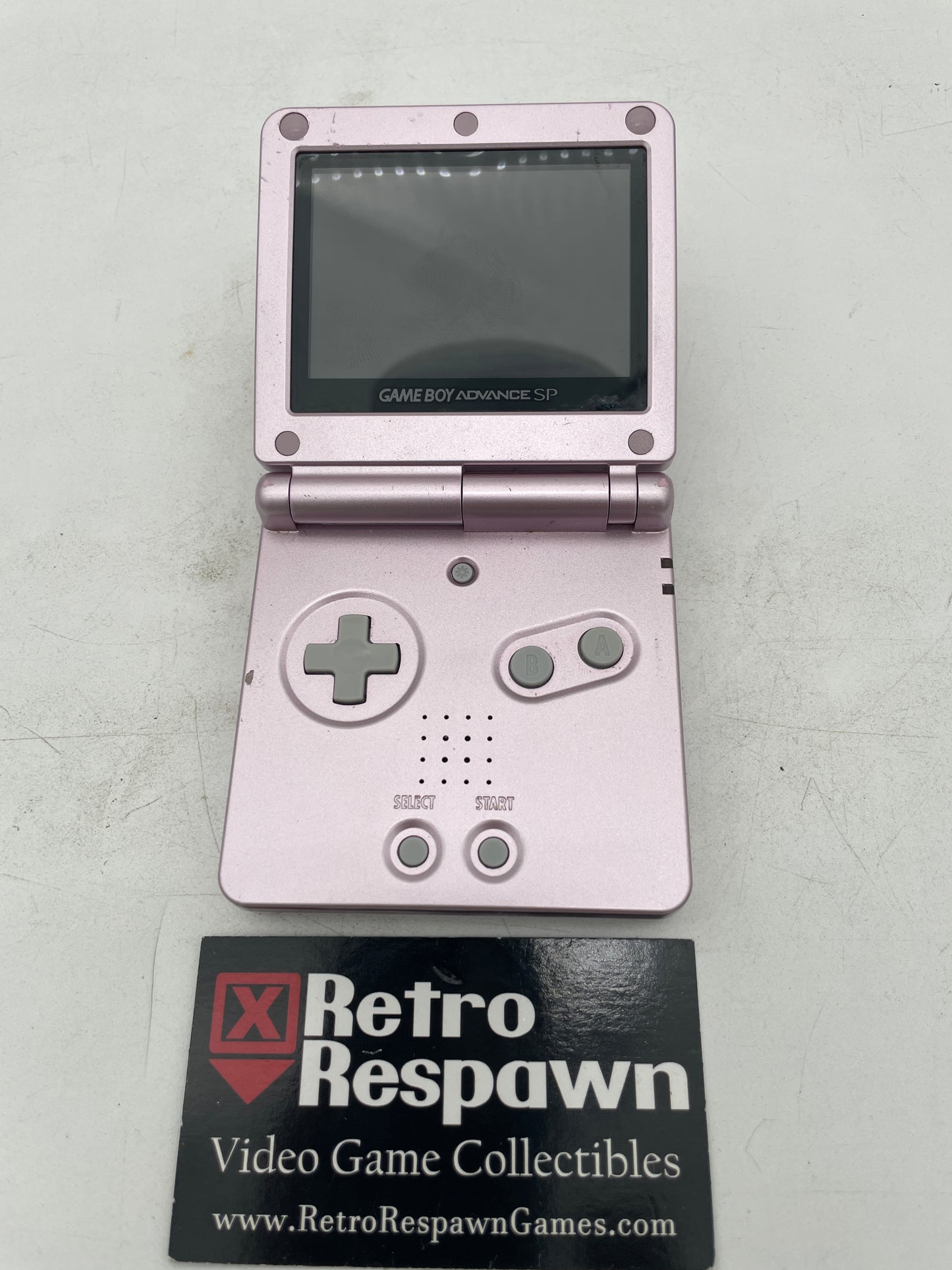 Pearl Pink Gameboy Advance SP [AGS-101] - GameBoy Advance (Console + Charger)