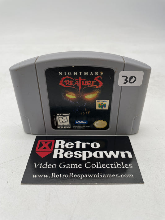 Nightmare Creatures - Nintendo 64 (Game Only)