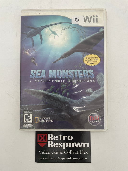 Sea Monsters Prehistoric Adventure - Wii (Complete)