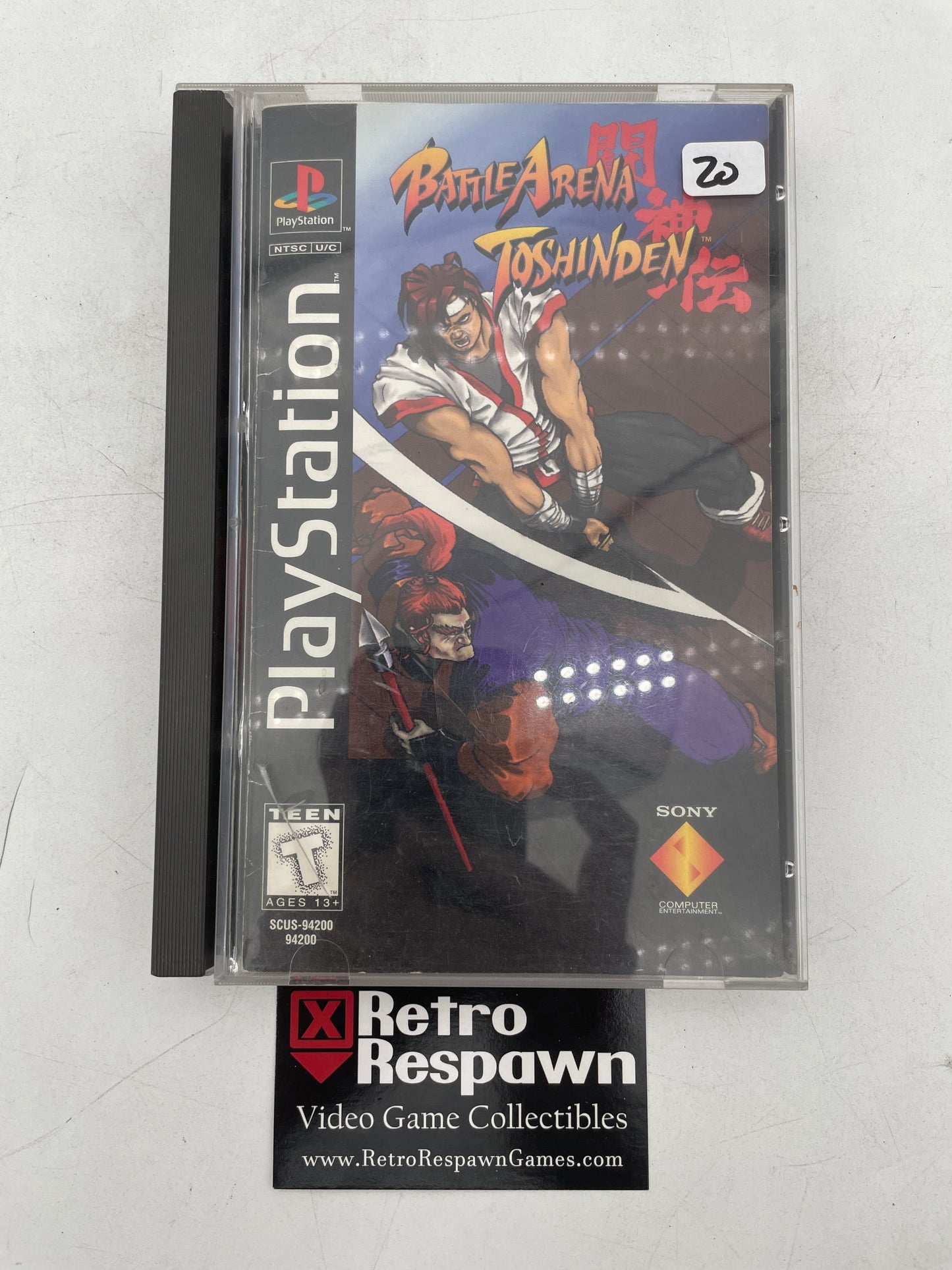 Battle Arena Toshinden [Long Box] - Playstation (Complete)