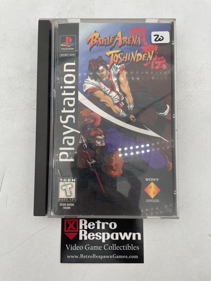 Battle Arena Toshinden [Long Box] - Playstation (Complete)