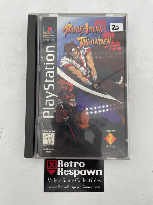 Battle Arena Toshinden [Long Box] - Playstation (Complete)