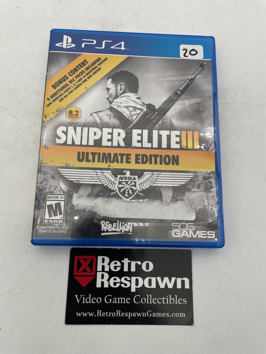 Sniper Elite III [Ultimate Edition] - Playstation 4 (Complete)