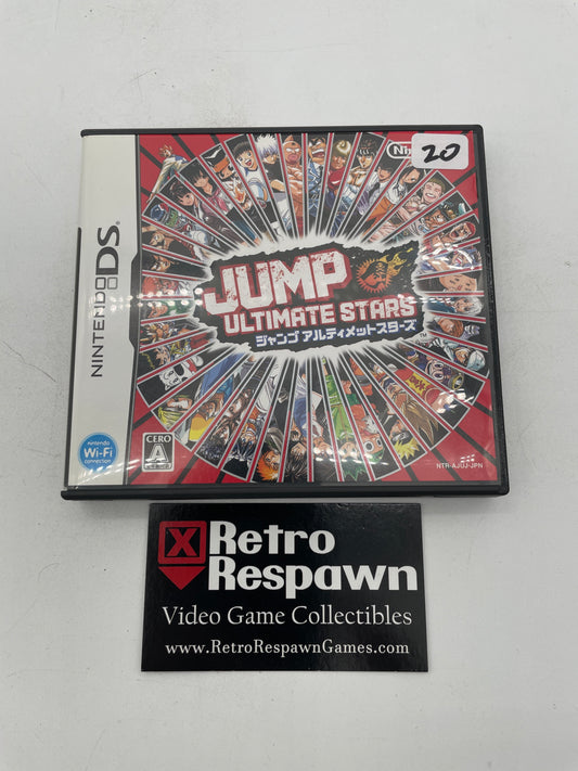 Jump Ultimate Stars - JP Nintendo DS (Complete)