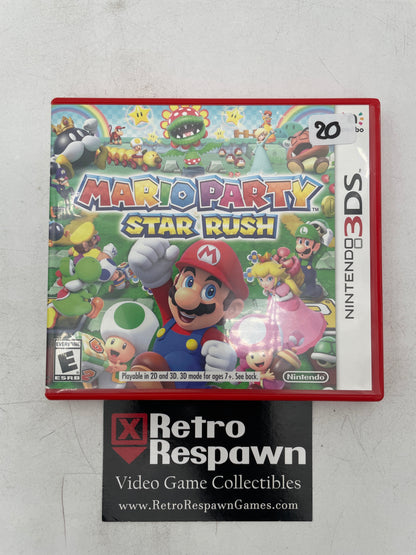 Mario Party Star Rush - Nintendo 3DS (Complete)