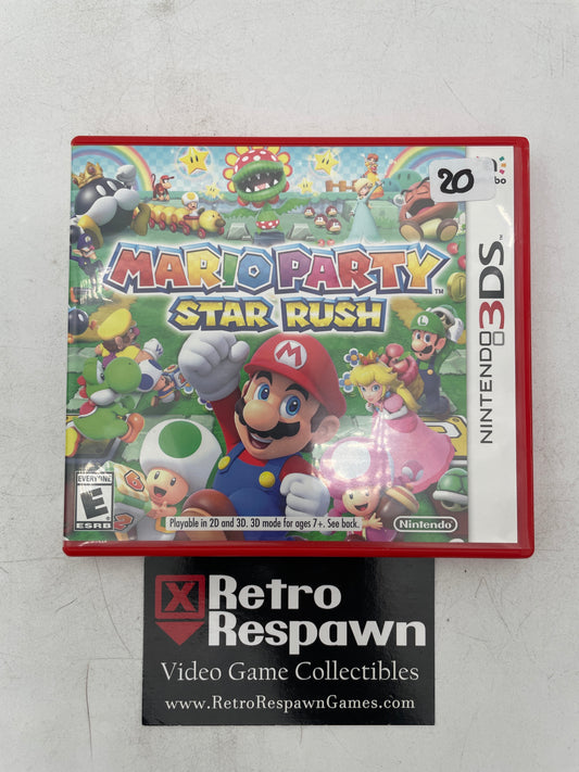 Mario Party Star Rush - Nintendo 3DS (Complete)