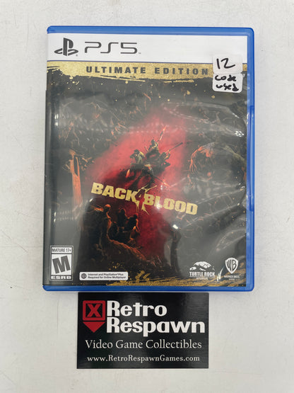Back 4 Blood [Ultimate Edition] - Playstation 5 (Complete)