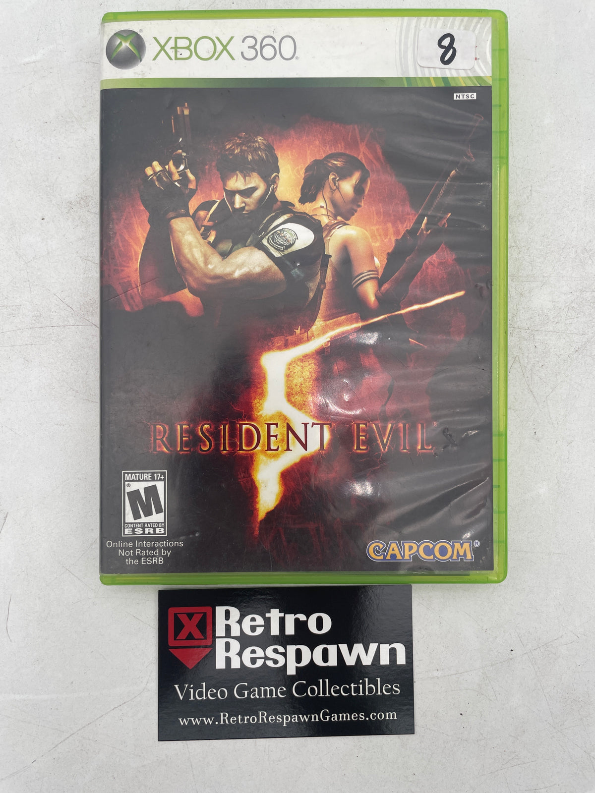 Resident Evil 5 - Xbox 360 (Complete)