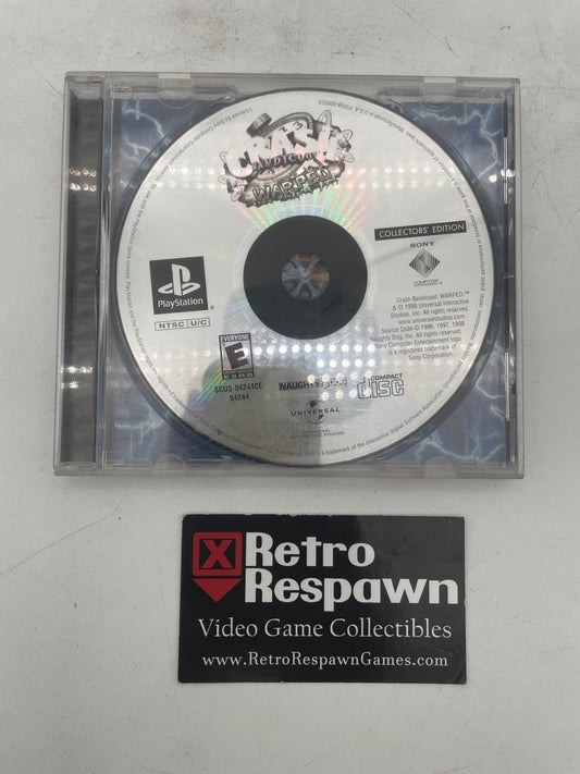 Crash Bandicoot Warped [Collector's Edition] - Playstation (Missing Manual)