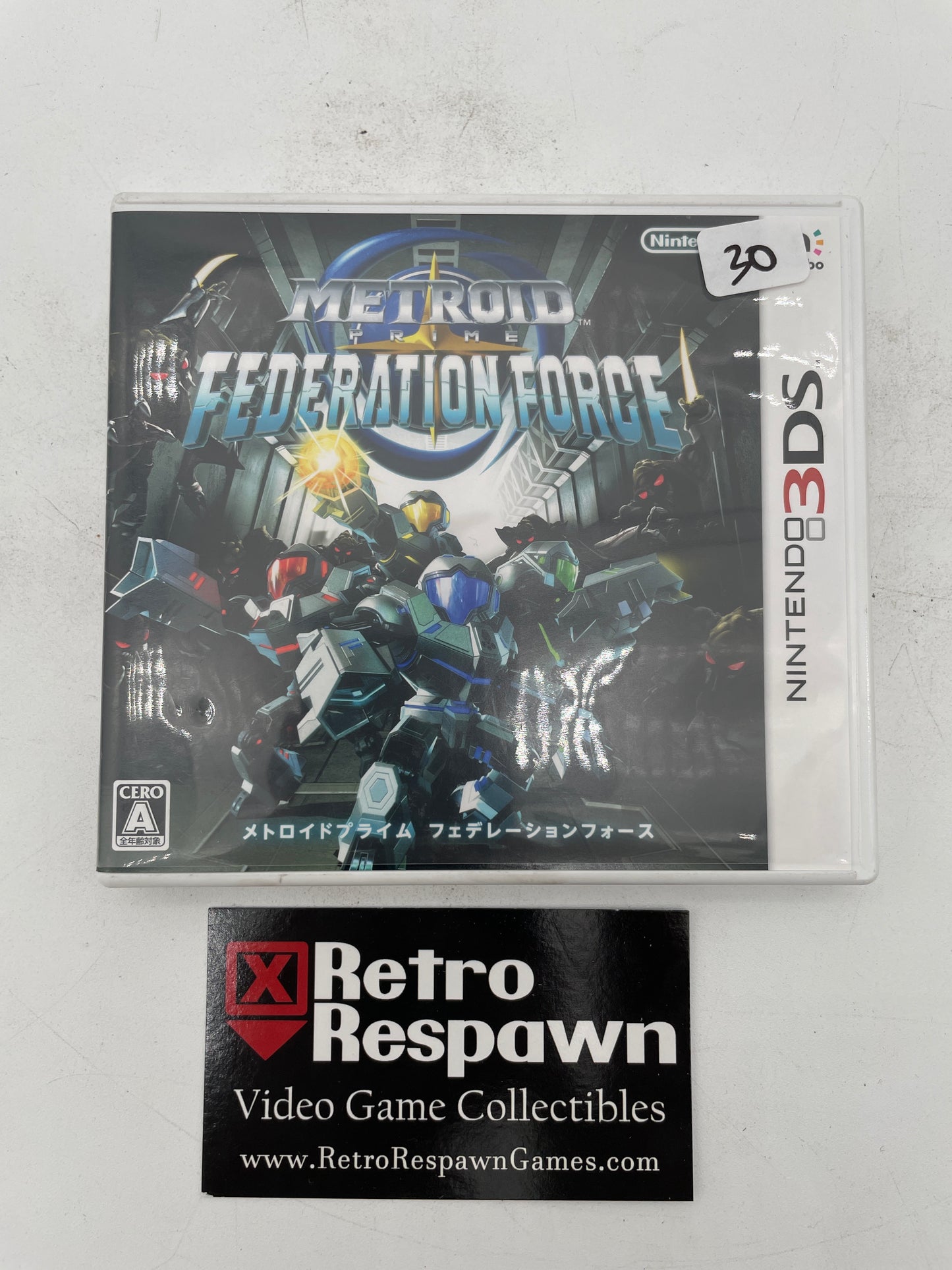 Metroid Prime Federation Force - JP Nintendo 3DS (Complete)