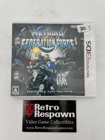 Metroid Prime Federation Force - JP Nintendo 3DS (Complete)