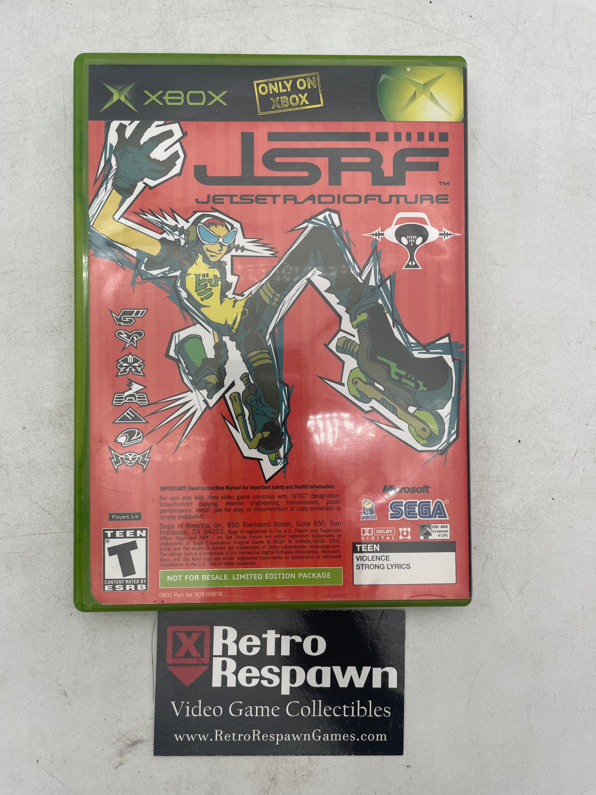 Sega GT 2002 & JSRF - Xbox (Complete)