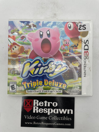 Kirby Triple Deluxe - Nintendo 3DS (Complete)