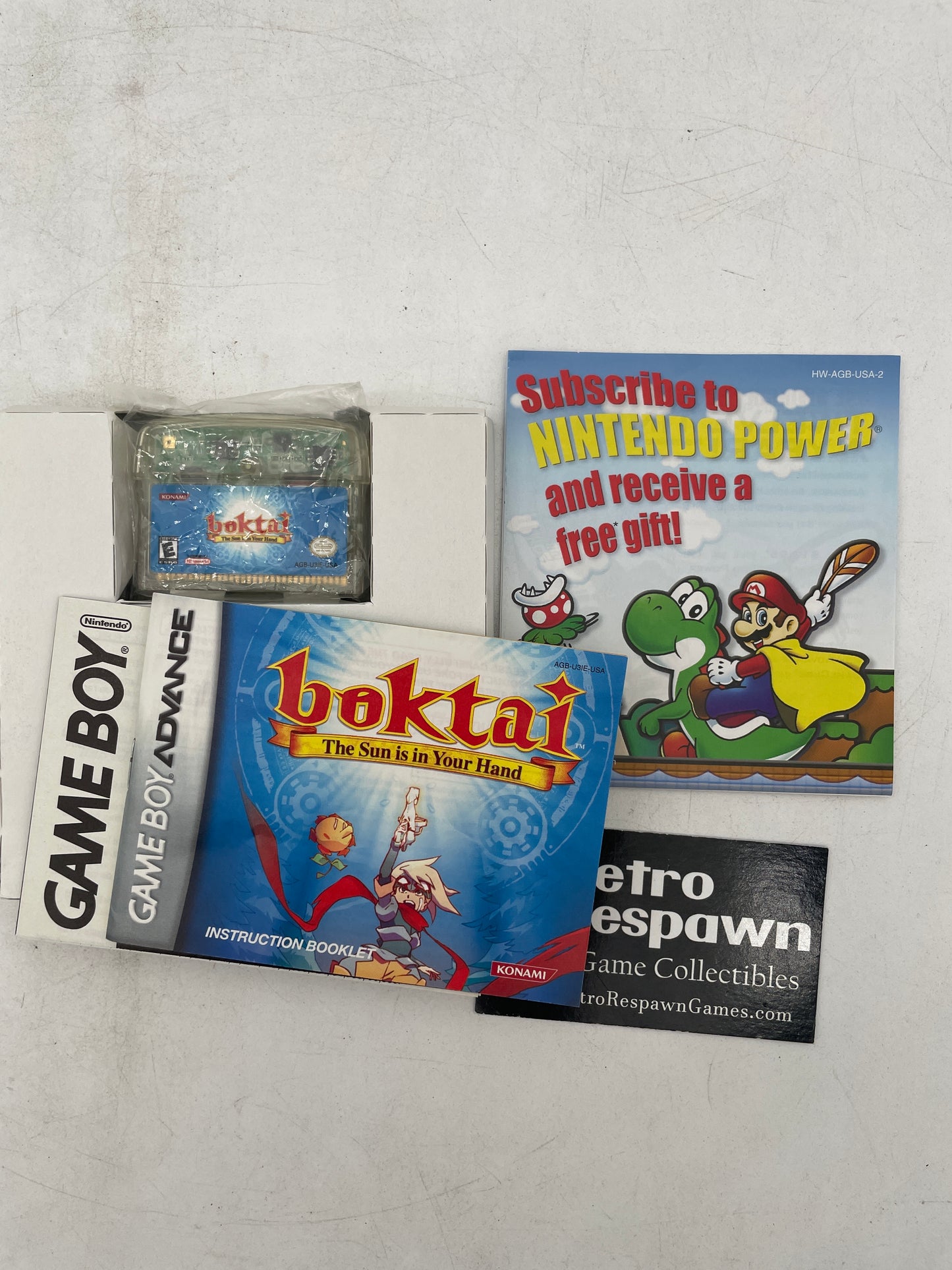 Boktai The Sun in Your Hands - GameBoy Advance (Complete)