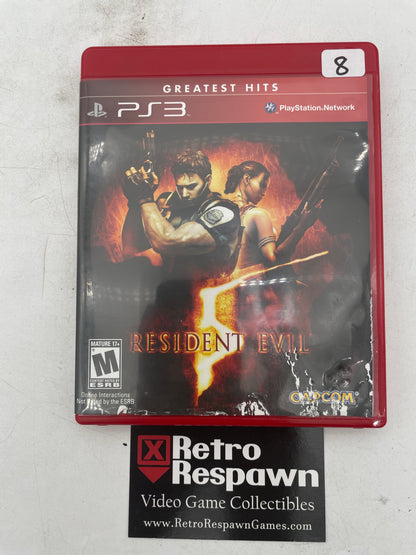 Resident Evil 5 [Greatest Hits] - Playstation 3 (Complete)