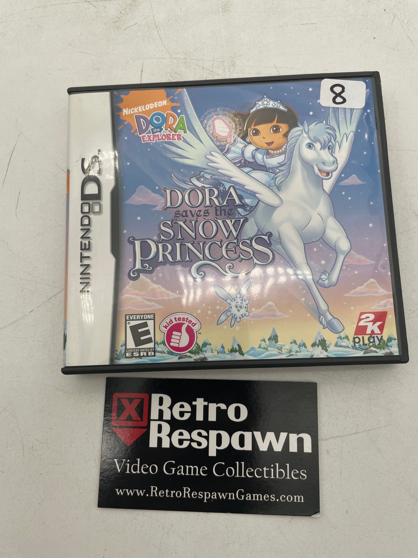 Dora the Explorer Dora Saves the Snow Princess - Nintendo DS (Complete)