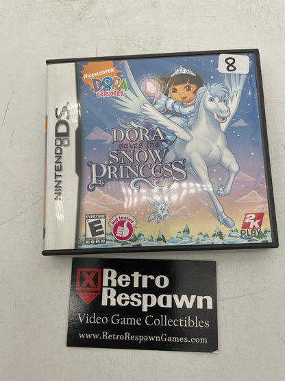 Dora the Explorer Dora Saves the Snow Princess - Nintendo DS (Complete)