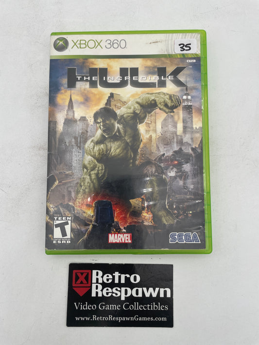 The Incredible Hulk - Xbox 360 (Complete)