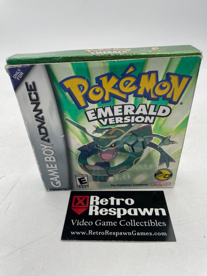 Pokemon Emerald - GameBoy Advance (Complete W/Poster)