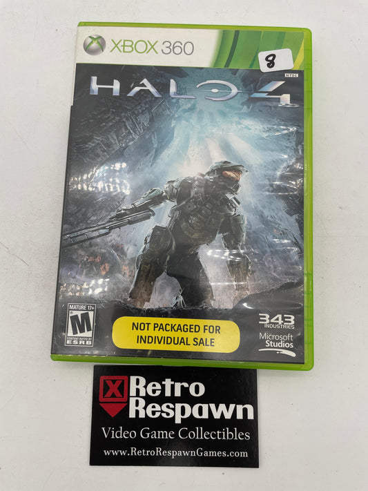 Halo 4 [Not For Resale] - Xbox 360 (Complete)
