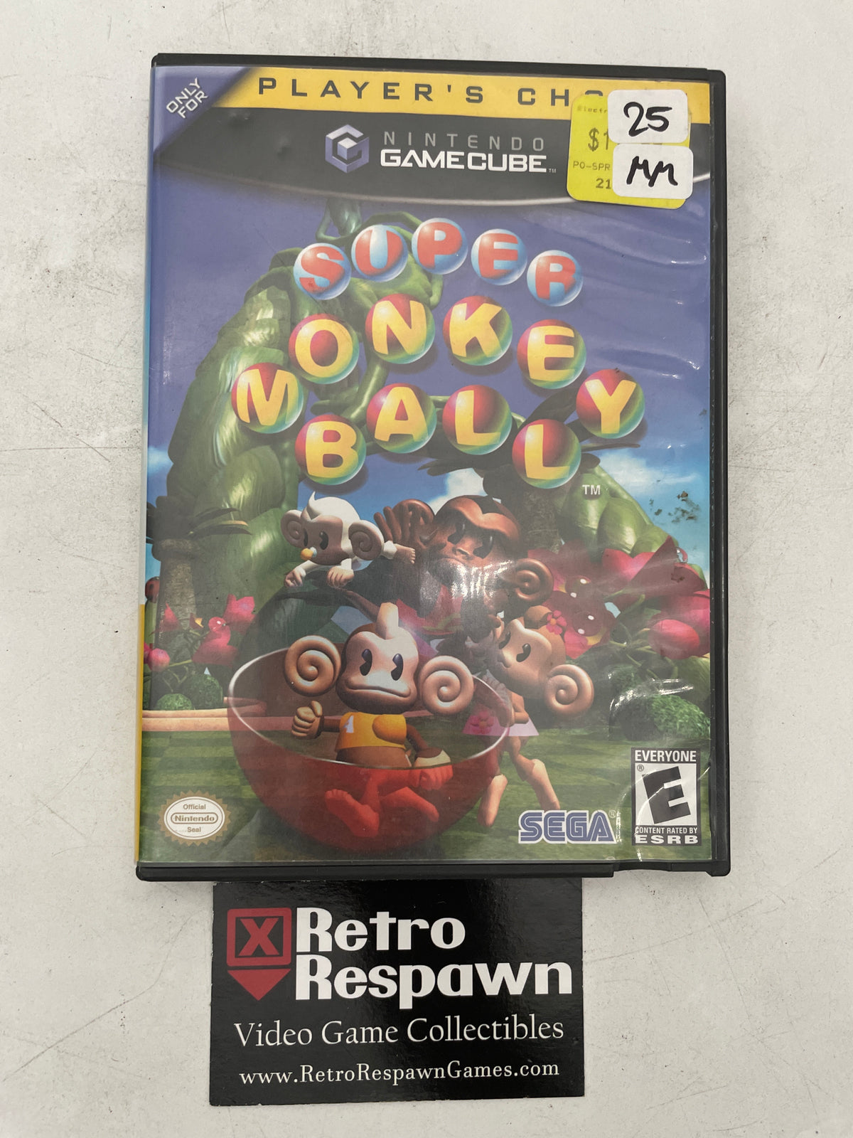 Super Monkey Ball [Player's Choice] - Gamecube (Missing Manual)