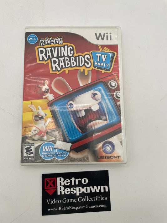 Rayman Raving Rabbids TV Party - Wii (Complete)