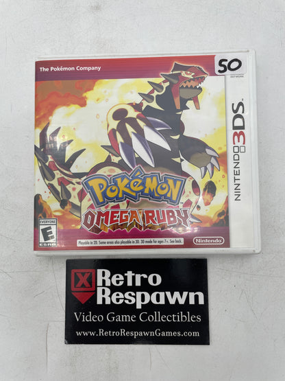 Pokemon Omega Ruby - Nintendo 3DS (Complete)