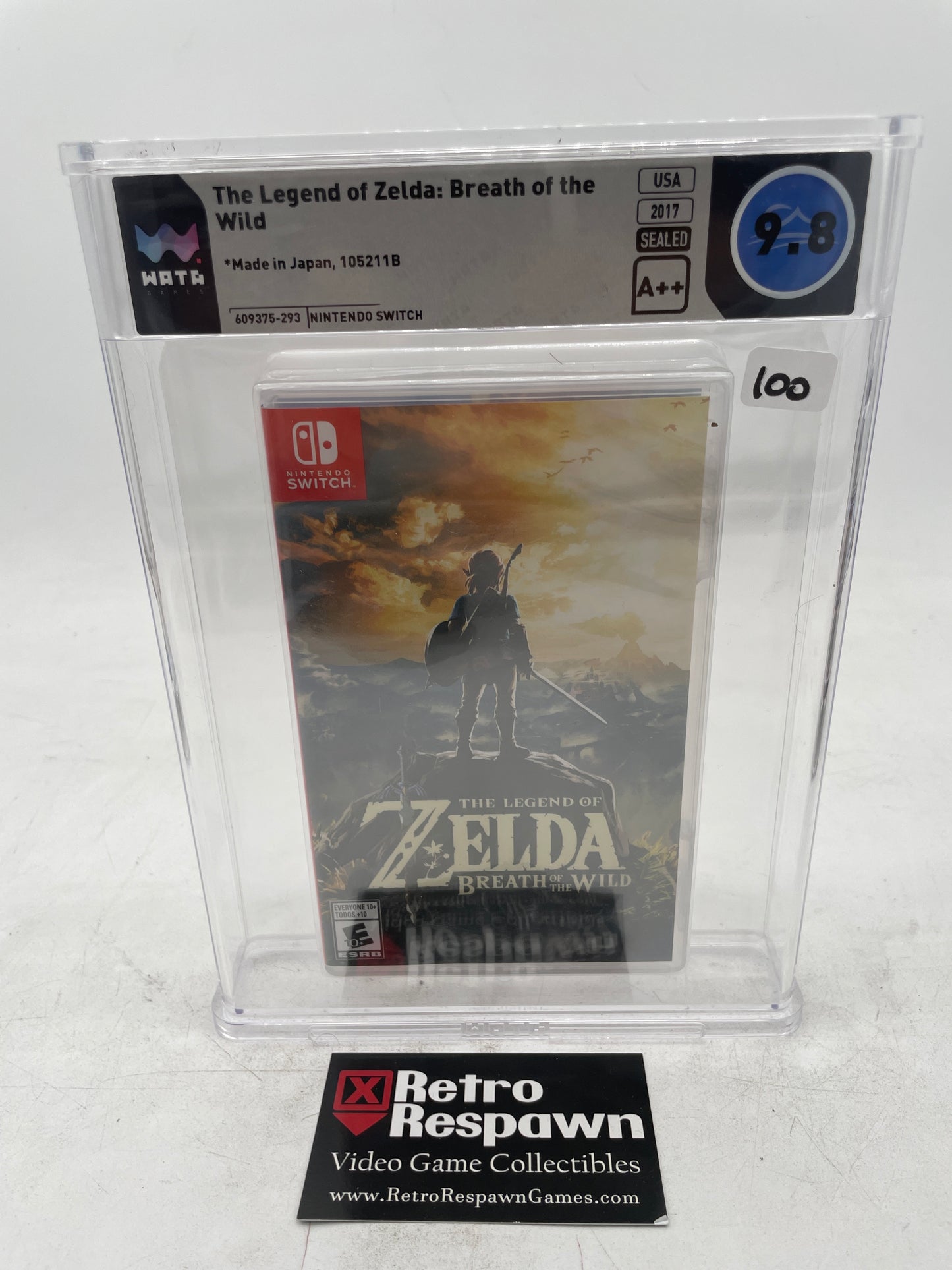 [Wata 9.8 A++] Zelda Breath of the Wild - Nintendo Switch (Sealed)