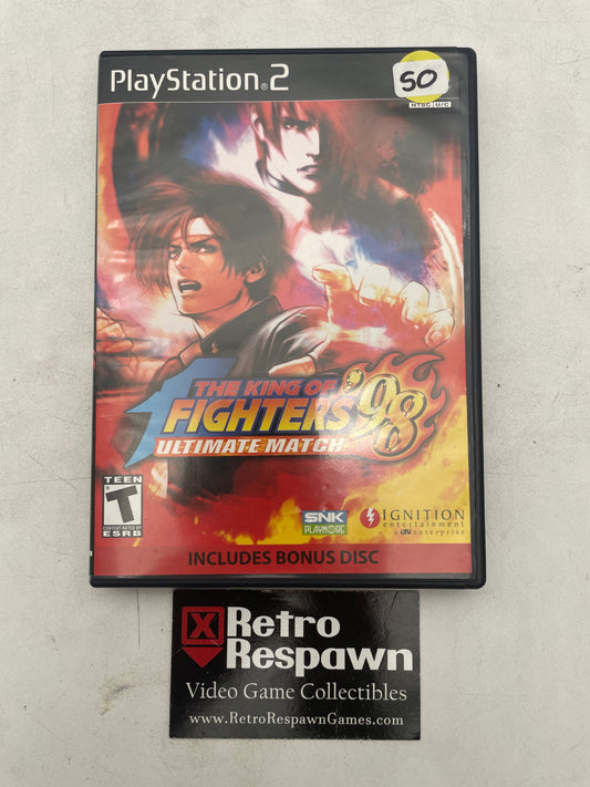 King of Fighters ‘98 Ultimate Match - Playstation 2 (Complete)