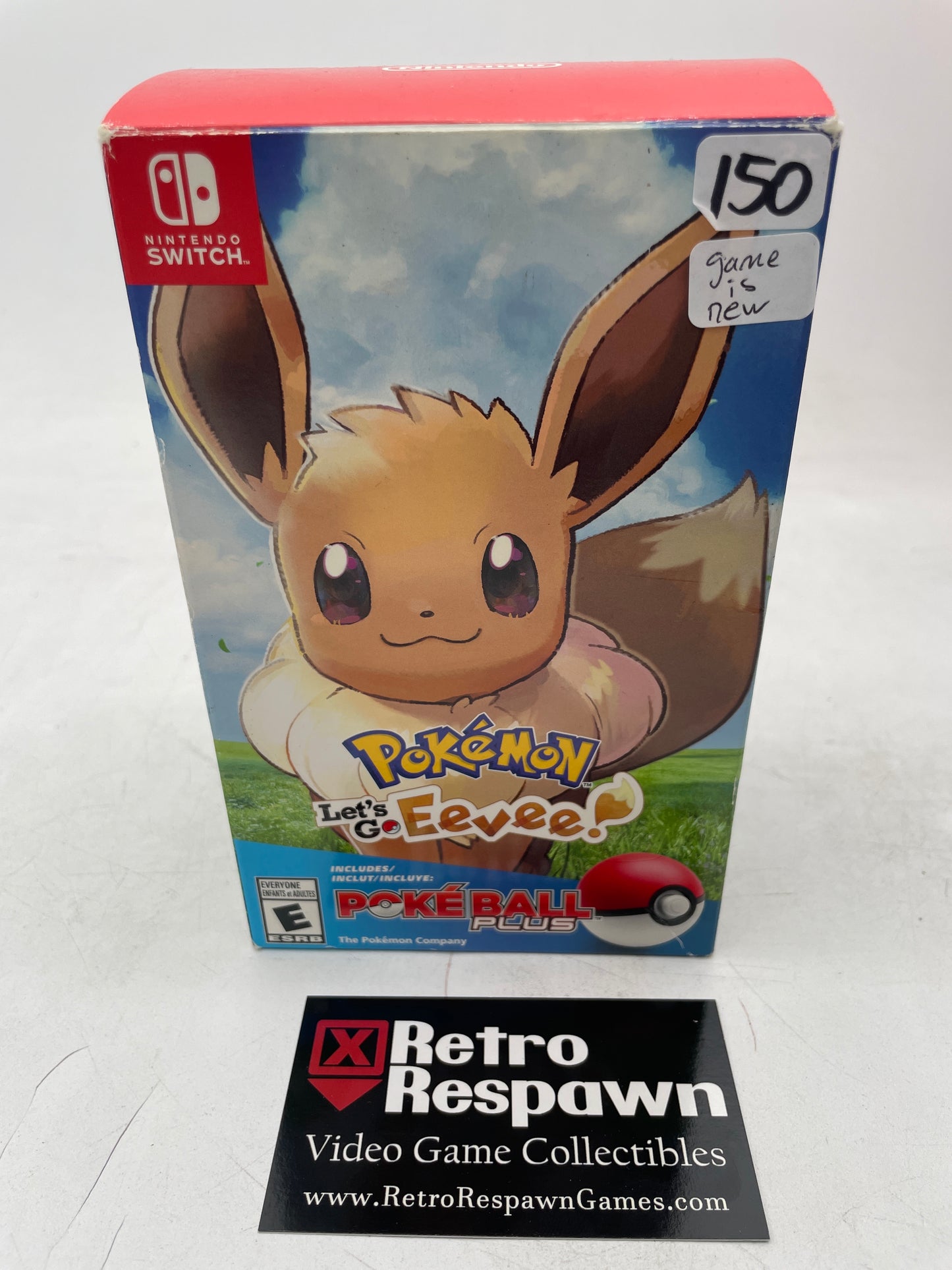 Pokemon Let's Go Eevee [Poke Ball Plus Bundle] - Nintendo Switch (Complete/Game is Sealed)