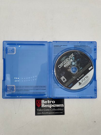 Observer: System Redux - Playstation 5 (Complete)