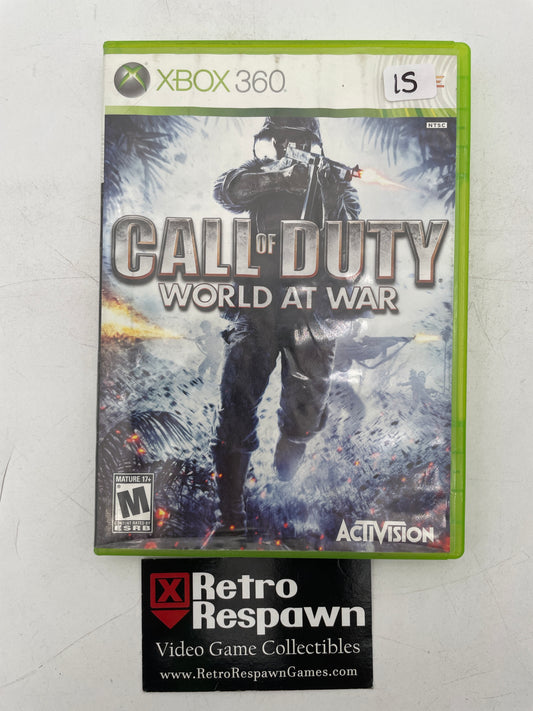 Call of Duty World at War - Xbox 360 (Complete)