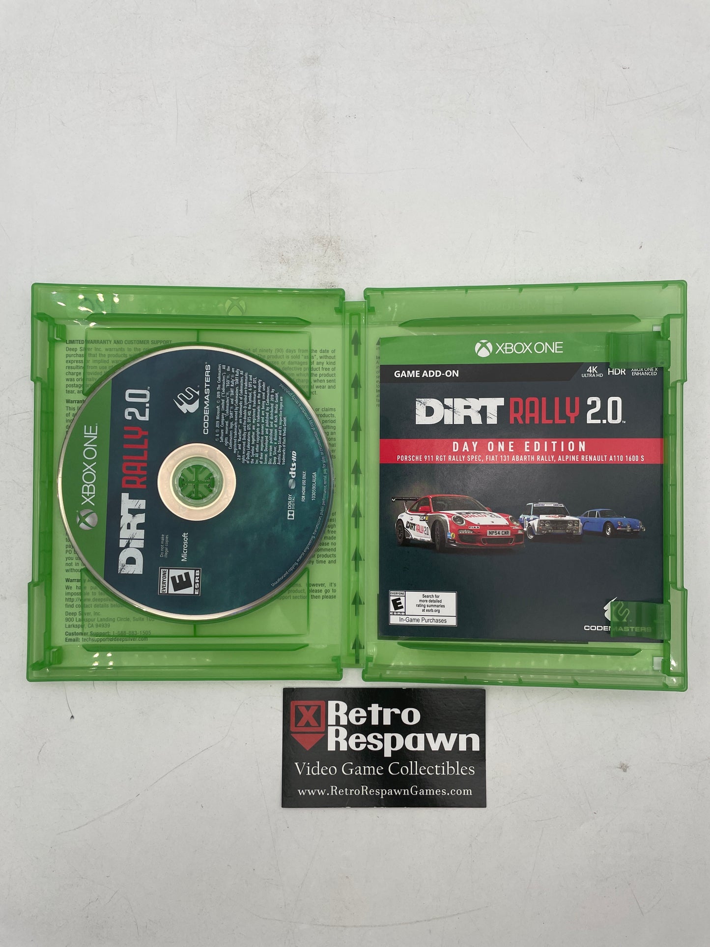 Dirt Rally 2.0 [Day One Edition] - Xbox One (Complete)