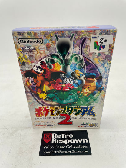 Pokemon Stadium 2 - JP Nintendo 64 (Complete)