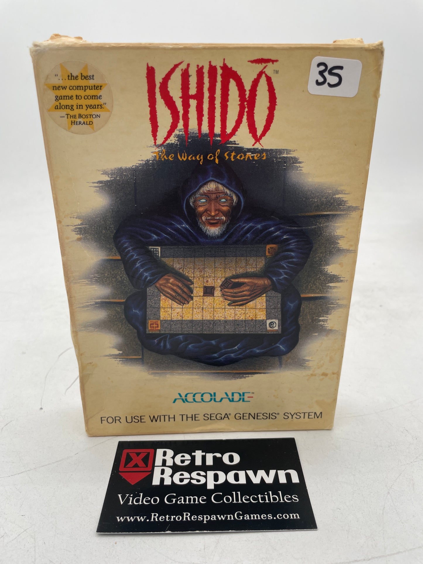 Ishido: The Way of Stones - Sega Genesis (Complete)