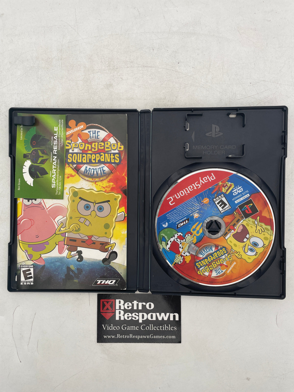 SpongeBob SquarePants The Movie [Greatest Hits] - Playstation 2 (Complete)