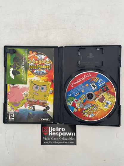 SpongeBob SquarePants The Movie [Greatest Hits] - Playstation 2 (Complete)