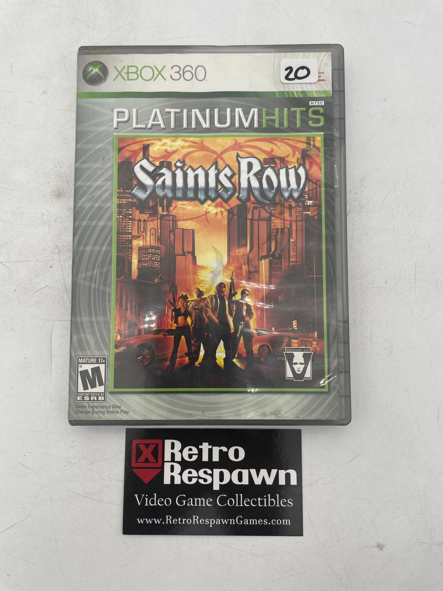 Saints Row [Platinum Hits] - Xbox 360 (Complete)