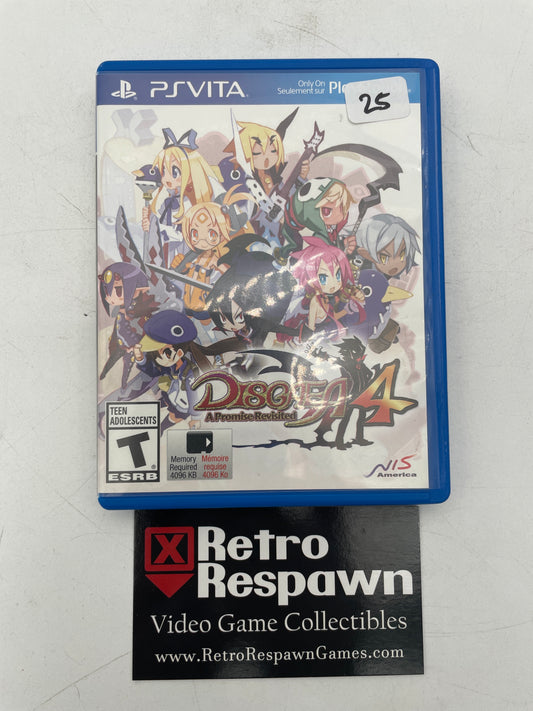 Disgaea 4: A Promise Revisited - Playstation Vita (Complete)