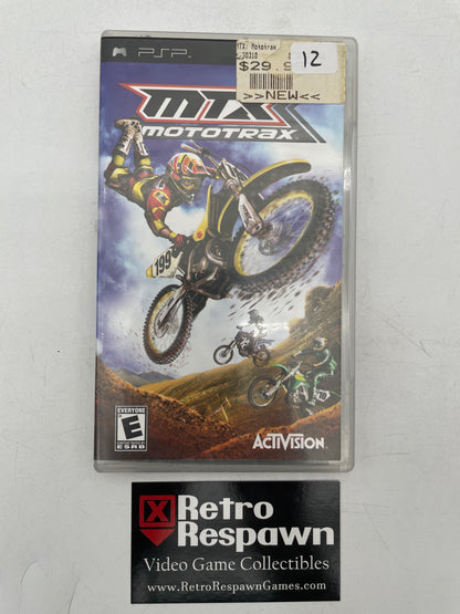 MTX Mototrax - PSP (Complete)