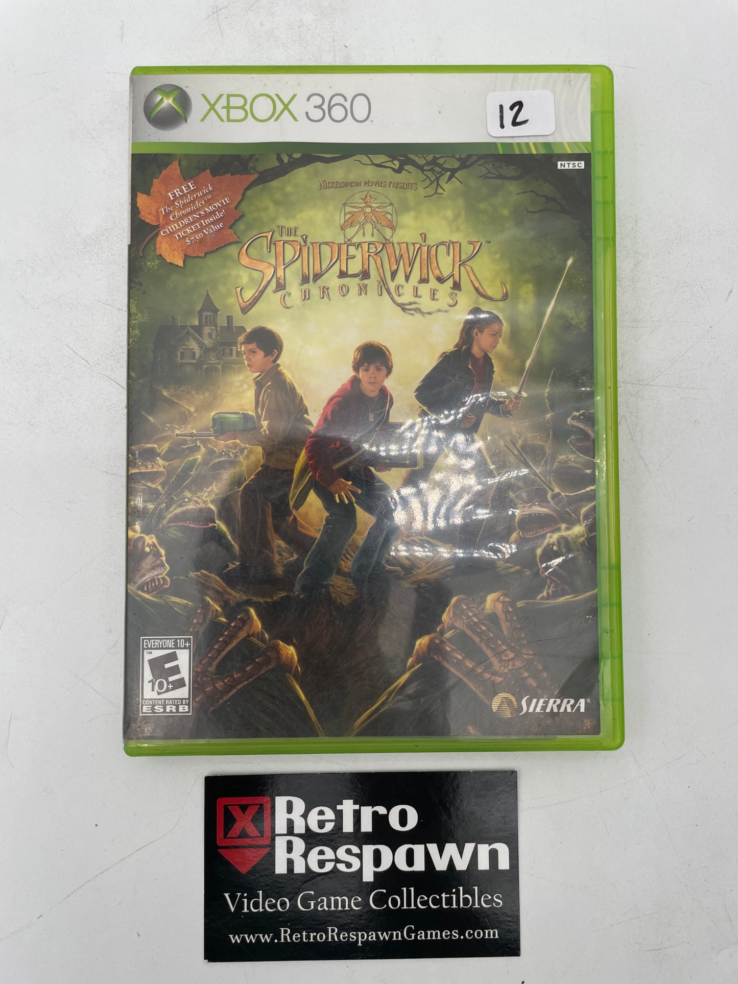 The Spiderwick Chronicles - Xbox 360 (Complete)